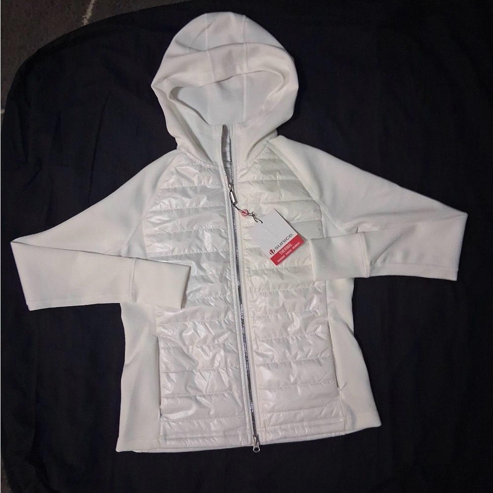Sunice White Thermal Quilted Jacket